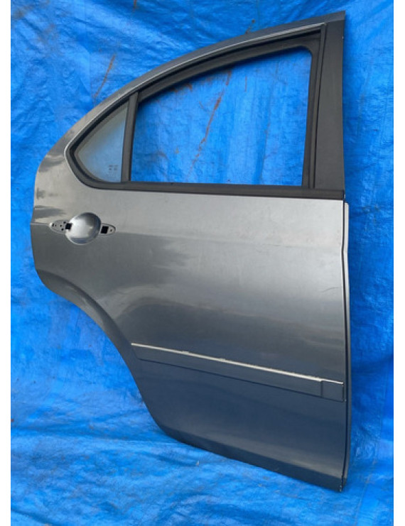 Porta Traseira Direita Jac J3 Sedan 2010 A 2016 Traseira Direita Prateado