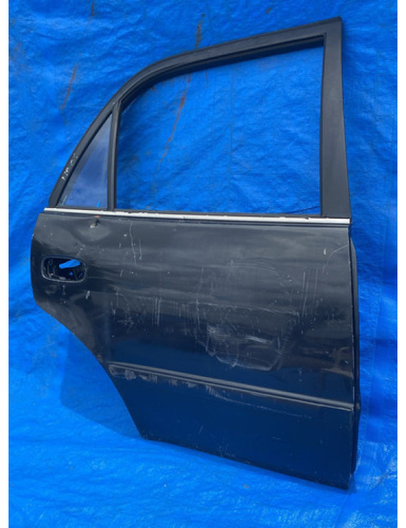 Porta Traseira Direita Corolla 1998 1999 2000 2001 2002 Traseira Direita Preto