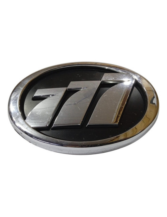 Emblema Traseiro Lifan X60 2014 2015 2016 2017 2018 Prateado