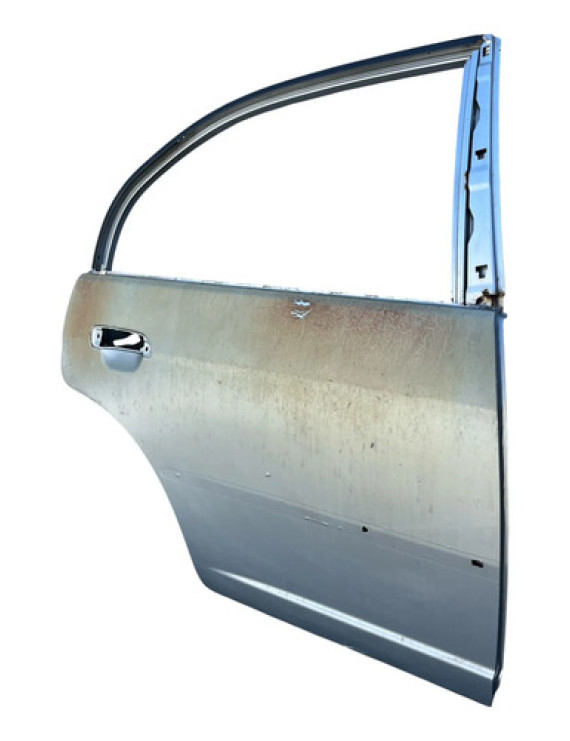 Porta Traseira Direita Honda Civic 2001 A 2006 Traseira Direita Prateado
