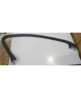 Moldura Interna Porta Dianteira Esquerda Peugeot 508 2014 Preto