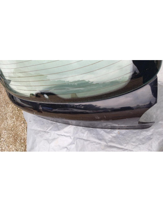 Tampa Traseira Peugeot 206 2002 - 2006 Preto