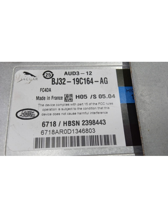 Módulo Som Evoque Freelander 2 2008 - 2016 / Bj3219c164ag Preto