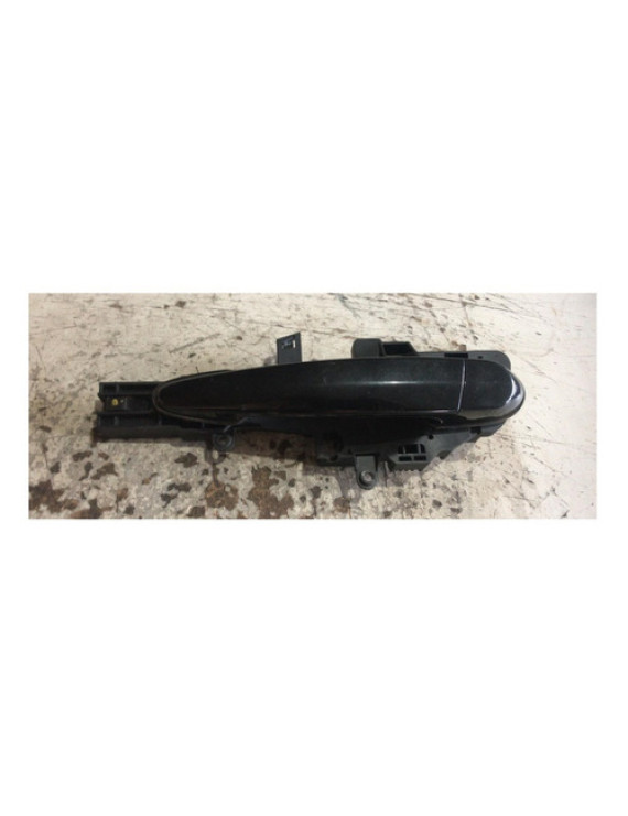 Maçaneta Externa Traseira Esquerda Bmw 118 2010 Preto