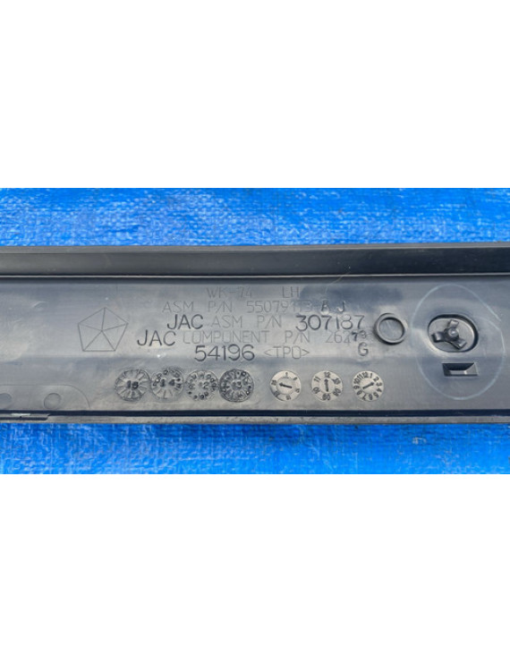 Rack Teto Esquerdo Grand Cherokee 2011 2012 13 2014 2015 Preto