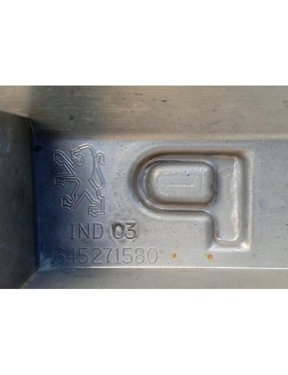 Friso Moldura Tampa Traseira Peugeot 407 2005 Prateado