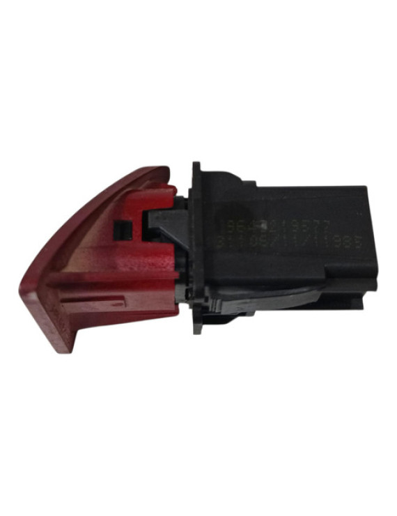Botão Alerta Peugeot 307 2005 2006 2007 2008 Vermelho