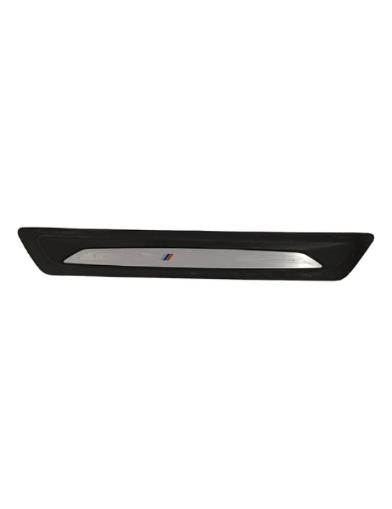 Soleira Da Porta Dianteira Esquerda Bmw 135i 320i 2015 Preto