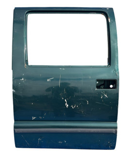 Porta Traseira Esquerda Gm S10 1996 A 2011 Detalhe Traseira Esquerdo Preto