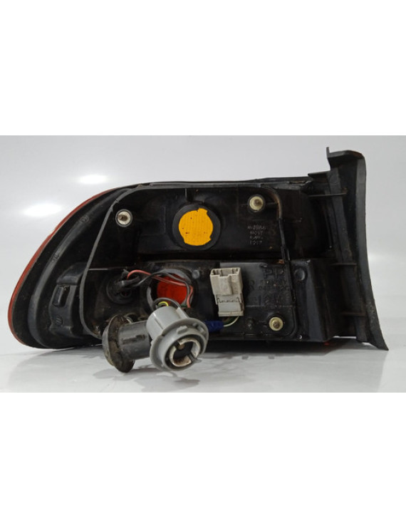 Lanterna Direita Honda Civic 1992 1993 1994 1995 Direito/passageiro Âmbar Vermelho