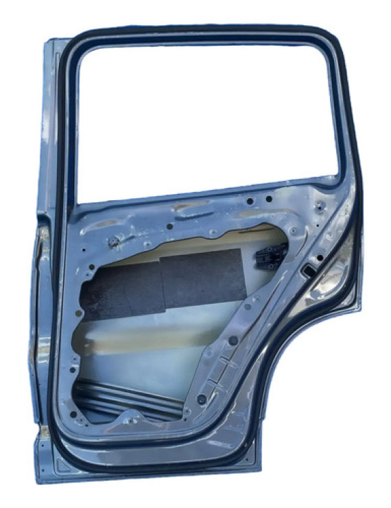 Porta Traseira Direita Vw Tiguan 2010 A 2014 Detalhe Traseira Direita Preto