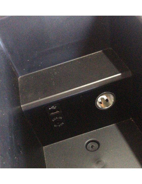 Porta Objetos Com Tomada E Auxiliares Bmw X3 2015 Preto