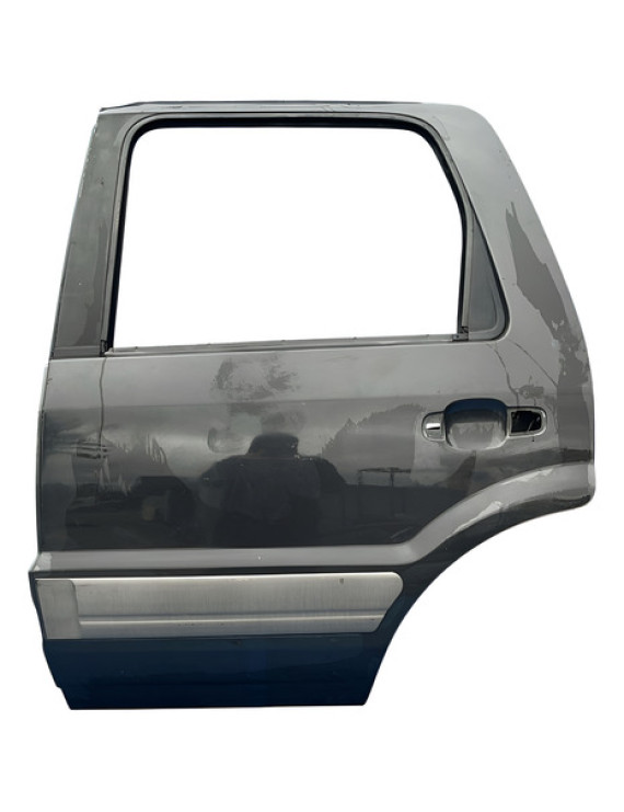 Porta Traseira Esquerda Ford Ecosport 2004 A 2012 Traseira Esquerdo Preto