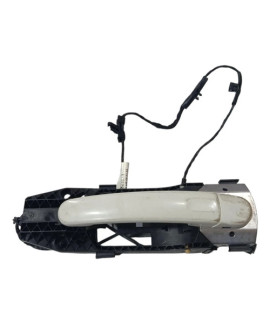 Maçaneta Externa Dianteira Esquerda Jetta 2016 2017 2018 Branco Dianteira