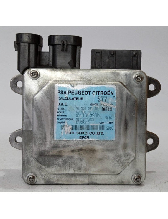 Módulo De Direção Elétrica Psa C3 2008 - 2012 / 9655757780 Prateado