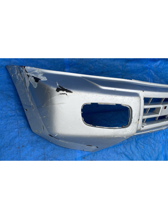 Parachoque Dianteiro Mitsubishi Pajero Full 1999 A 2002 Prateado
