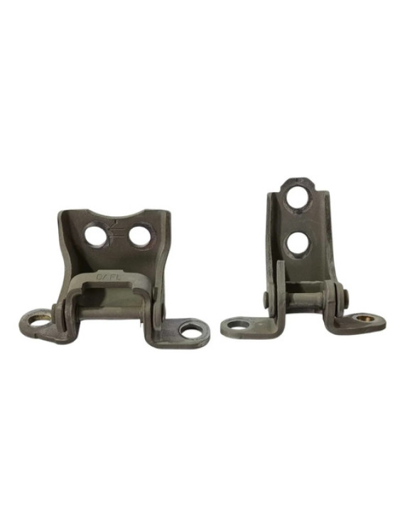 Par Dobradiça Porta Dianteira Esquerda Honda Fit 2009 - 2014