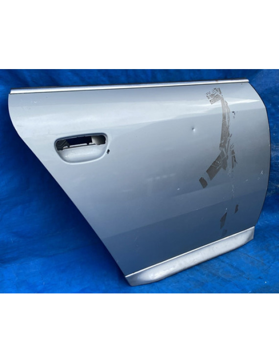 Porta Traseira Direita Audi A6 Allroad 2000 - 2005 Blindada Traseira Direito Prateado