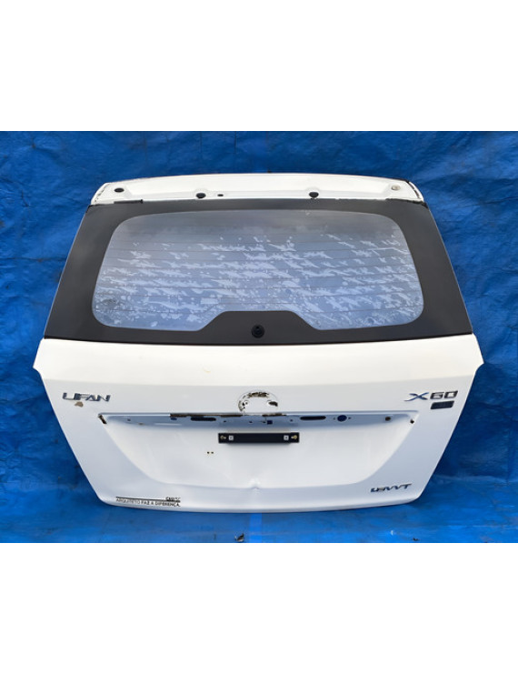 Tampa Traseira Lifan X60 2013 2014 2015 2016 Detalhe Branco