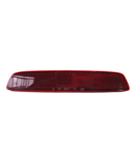 Refletor Olho De Gato Parachoque Tracker 2013 2014 2015 2016 Vermelho