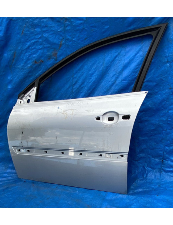 Porta Dianteira Esquerda Megane 2007 A 2012 Dianteira Esquerdo Prateado