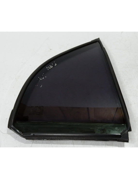 Vidro Fixo Porta Traseiro Esquerdo Civic 2001 - 2005