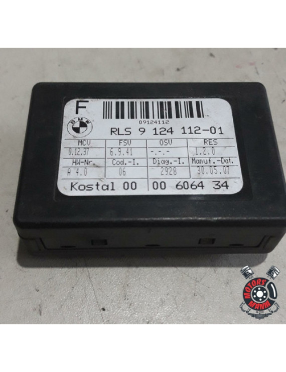 Sensor De Chuva Bmw 120 320 2008 2009 2010 2011 / 912411201 Preto