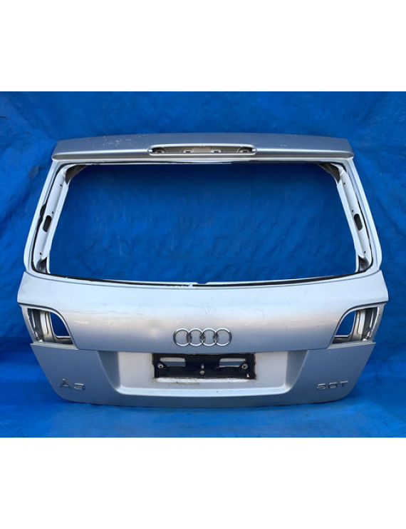 Tampa Traseira Audi A3 Sportback 2007 Prateado