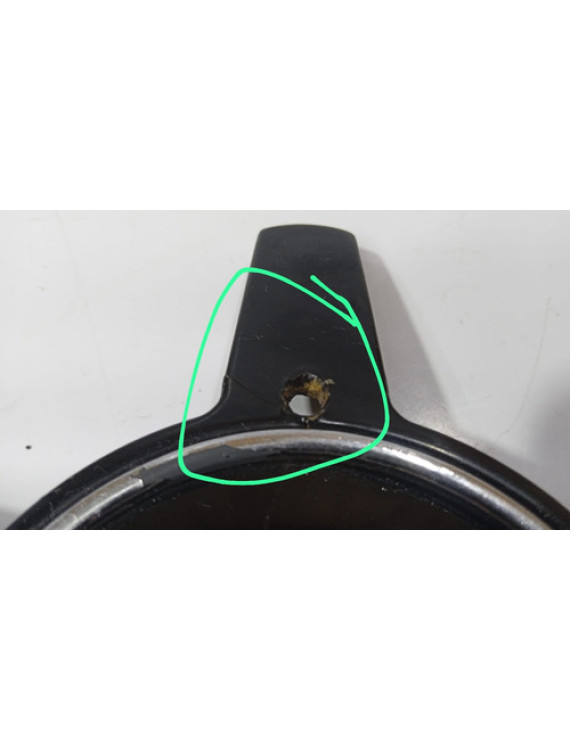 Emblema Roda Audi A3 A4 2015 - 2016 / Detalhe Preto