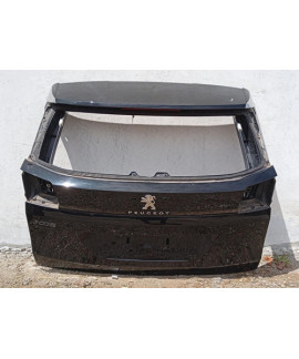 Tampa Traseira Peugeot 3008 Griffe 2017 - 2020 Preto