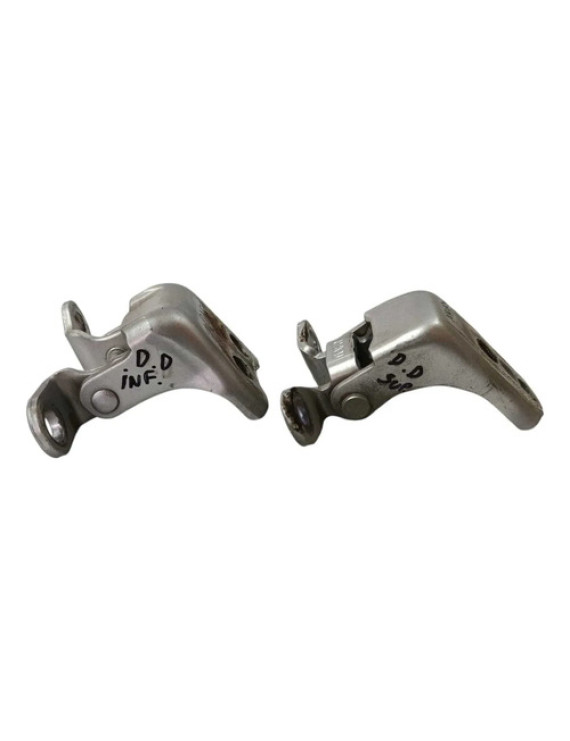 Par Dobradiça Porta Dianteira Direita Honda Fit 2009 - 2014