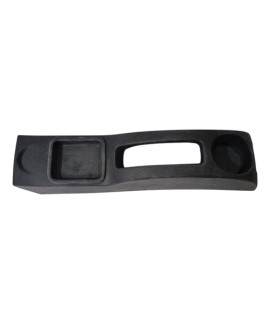 Acabamento Console Sandero 2008 2009 2010 2011 2012 Preto