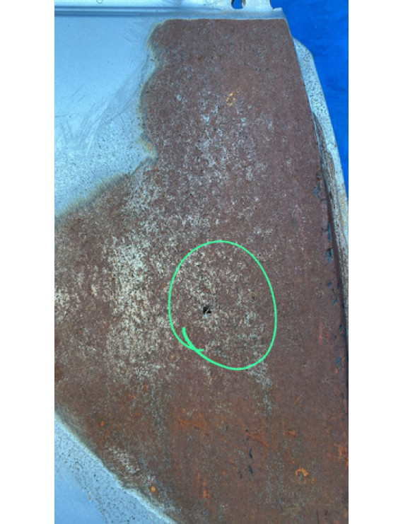 Porta Traseira Direita Ssangyong Rexton 2008 A 2012 Traseira Direita Prateado