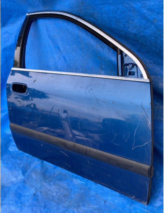 Porta Dianteira Direita Peugeot 607 2001 2002 2003 2004 2005 Dianteira Direito Azul