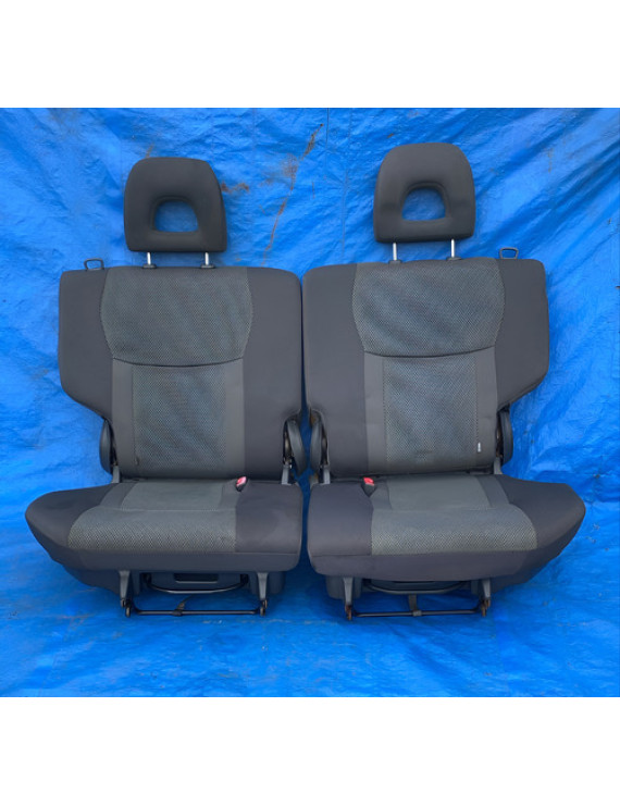 Bancos Traseiros (tecido) Rav 4 2001 A 2005 Preto