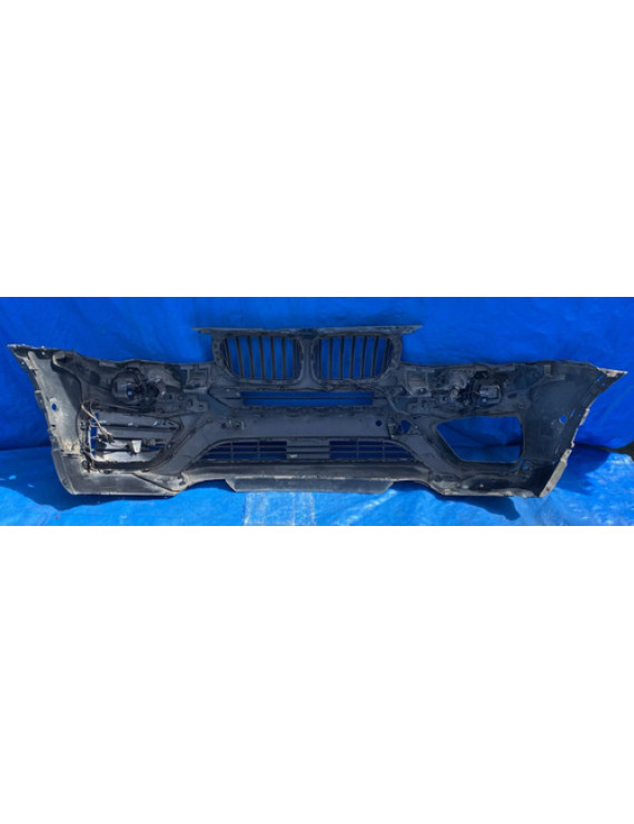 Parachoque Dianteiro Bmw X4 2014 2015 2016 / Detalhe Preto