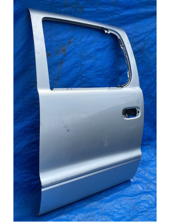 Porta Traseira Esquerda Dodge Dakota 1997 A 2001 Traseira Esquerdo Prateado