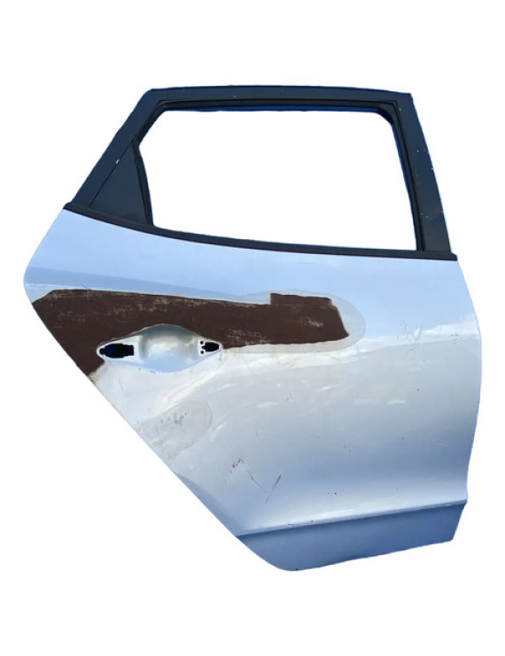 Porta Traseira Direita Ix35 2013 A 2017 / Detalhe Traseira Direita Prateado