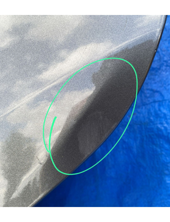Porta Traseira Esquerda Chevrolet Spin 2012 A 2020 / Detalhe Traseira Esquerda Preto