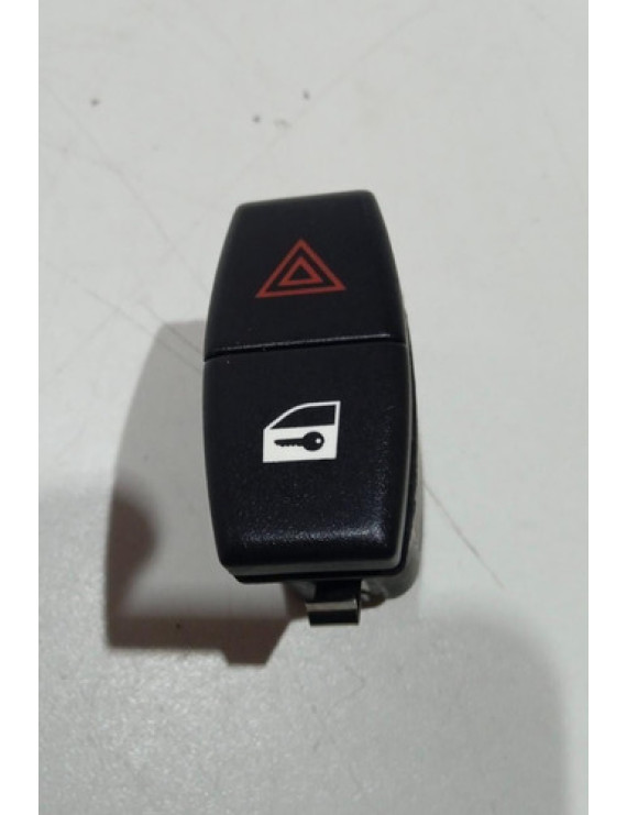 Botão Do Pisca Alerta Bmw X6 2012 Preto