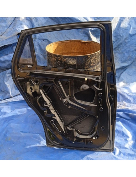 Porta Traseira Esquerda Bmw X6 2010 2011 2012 2013 2014 Preto