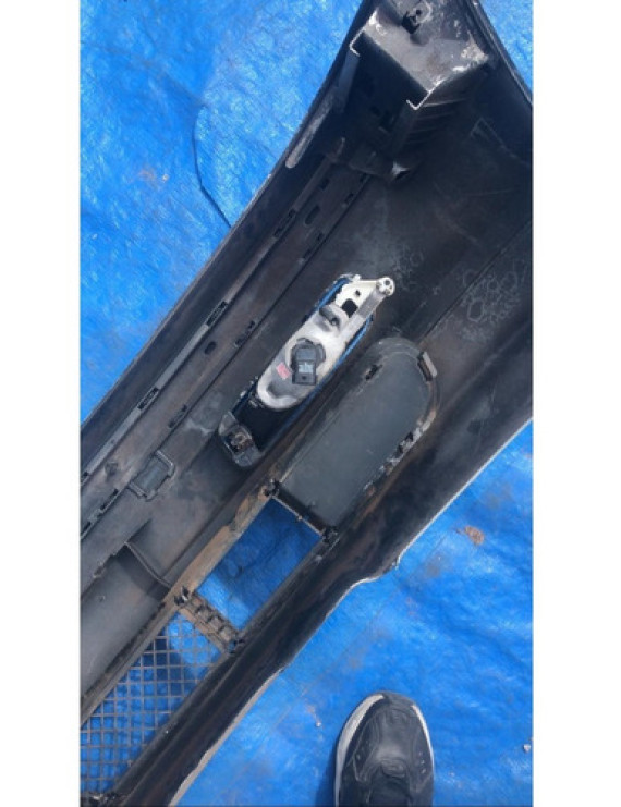 Parachoque Dianteiro Farol Milha Bmw 320 1999 2000 2001 Preto