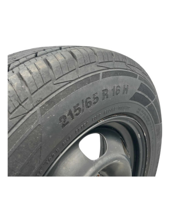 Roda De Ferro Aro 16 Com Pneu Duster Oroch 2017 2018 2019 Preto