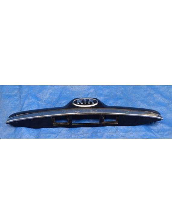 Moldura Friso Tampa Traseira Sportage 2005 - 2010 Preto