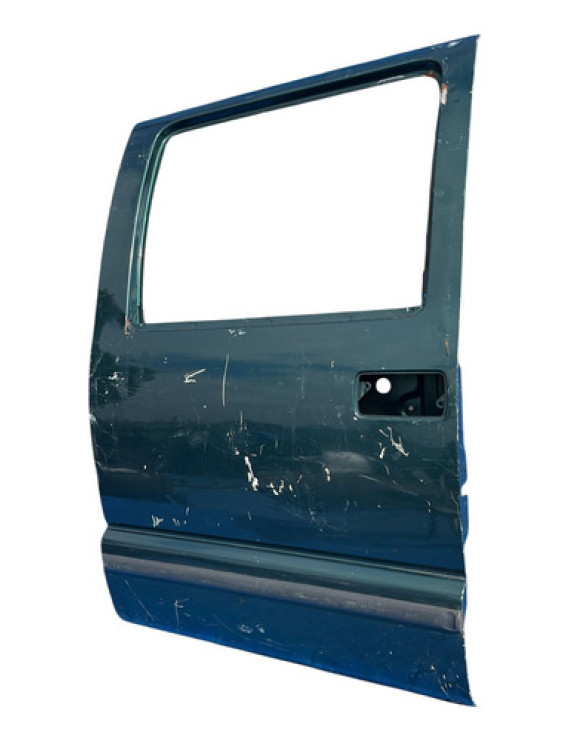 Porta Traseira Esquerda Gm S10 1996 A 2011 Detalhe Traseira Esquerdo Preto
