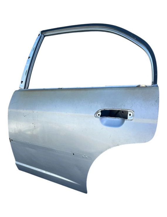Porta Traseira Esquerda Honda Civic 2001 A 2006 Traseira Esquerdo Prateado