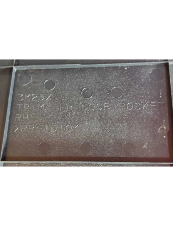Forro Porta Dianteira Direita Pajero Full 2007 2008 2 Portas Preto