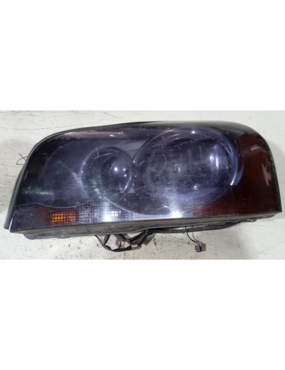 Farol Esquerdo Volvo Xc90 2002 - 2005 Mascara Negra Esquerdo
