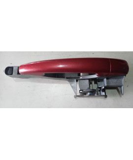 Maçaneta Externa Traseira Esquerda C4 Picasso 2007 - 2014 Vermelho