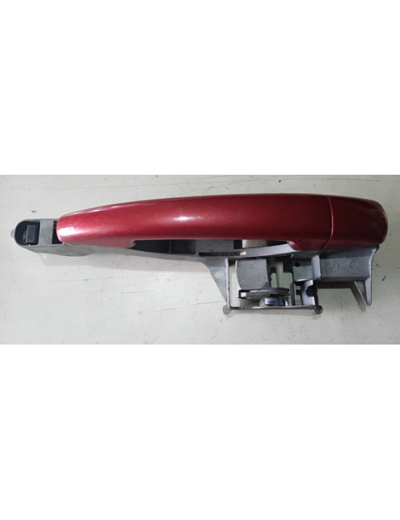Maçaneta Externa Traseira Esquerda C4 Picasso 2007 - 2014 Vermelho
